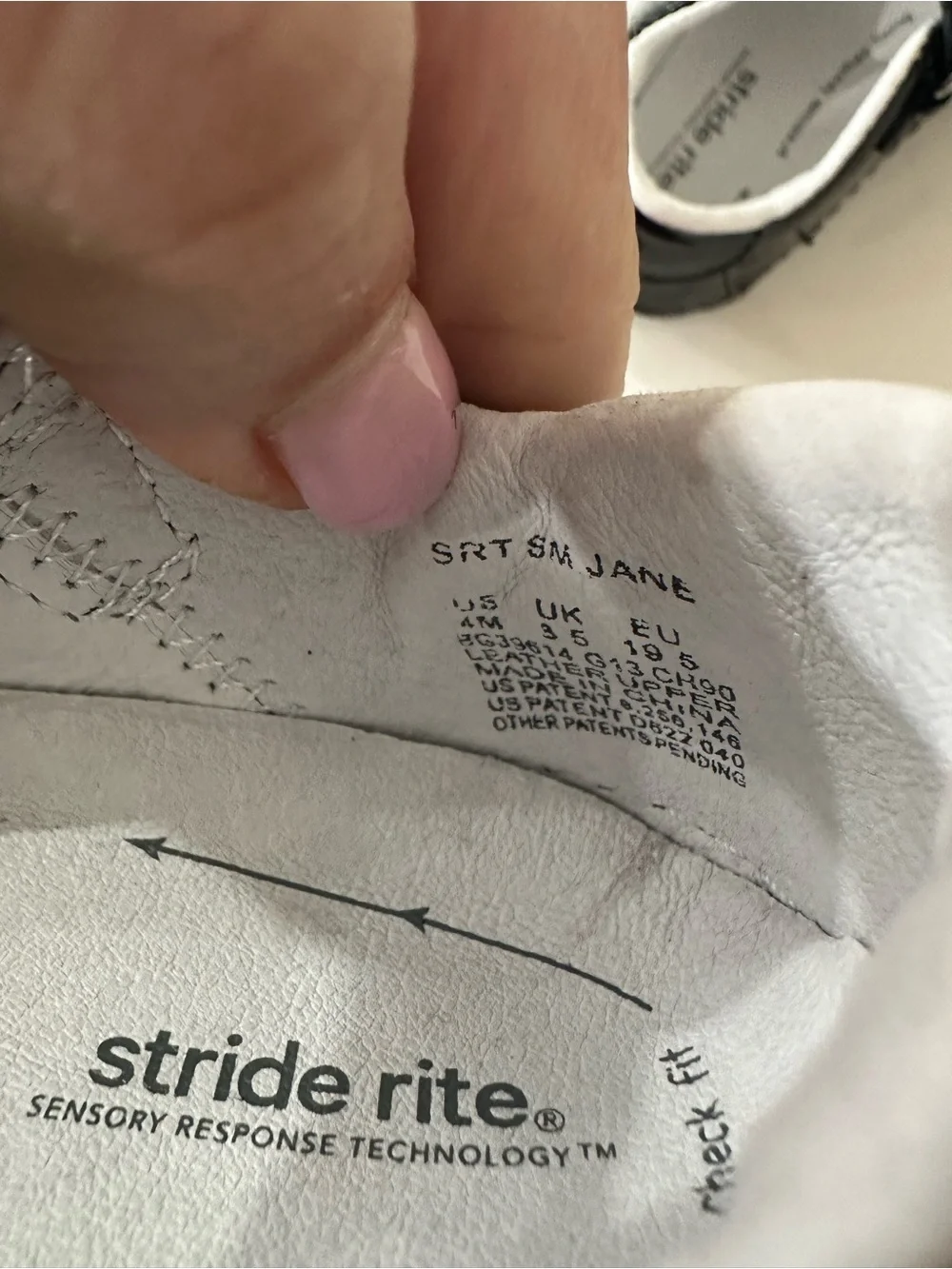 Stride Rite Black Patent Mary Jane Toddler Shoes